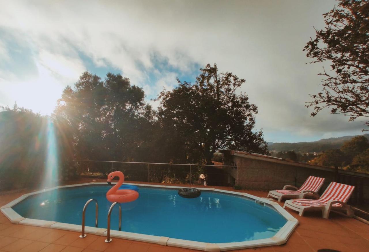 Casa Rural Area con piscina Gondomar Exterior foto